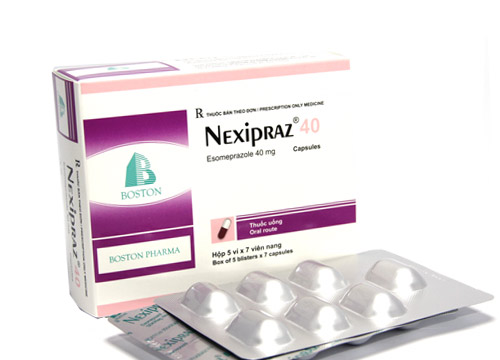 Nexipraz 40 - SĐK VD-30318-18 Thuốc Nexipraz 40 - SĐK VD-30318-18