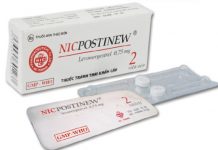 Nicpostinew Thuốc Nicpostinew - SĐK QLĐB-494-15