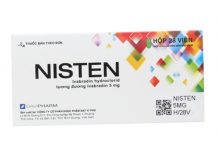 Nisten Thuốc Nisten - SĐK VD-20362-13