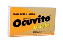 Ocuvite Lutein Thuốc Ocuvite Lutein - SĐK 9161/2014/ATTP-XNCB