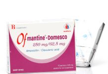 Ofmantine-Domesco 250mg/62,5mg Thuốc Ofmantine-Domesco 250mg/62