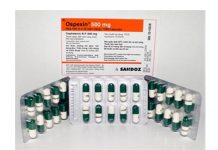 Ospexin 500mg Thuốc Ospexin 500mg - SĐK VD-1438-06