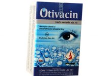 Otivacin Thuốc Otivacin - SĐK VD-19199-13