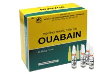 Ouabain 0,25 mg/1 ml Thuốc Ouabain 0