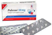 Palexus 10 mg Thuốc Palexus 10 mg - SĐK VD-30022-18