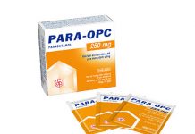 Para-OPC 250mg Thuốc Para-OPC 250mg - SĐK VD-24815-16