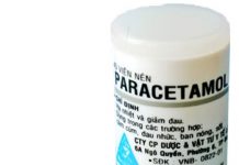 Paracetamol 325mg Thuốc Paracetamol 500mg - SĐK VD-5340-08