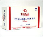Paracetamol BP 500mg Thuốc Paracetamol BP 500mg - SĐK VNA-2010-04