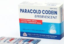 Paracold Codein Effervescent Thuốc Paracold Codein Effervescent - SĐK VD-29331-18