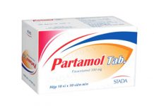 Partamol Tab. Thuốc Partamol Tab. - SĐK VD-25035-16