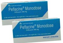 Peflacine monodose Thuốc Peflacine monodose - SĐK VD-21570-14