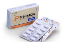 Pefloxacin 400 mg Thuốc Pefloxacin 400 mg - SĐK VD-32286-19