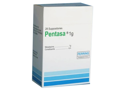 Pentasa 1g - SĐK VN-19948-16 Thuốc Pentasa 1g - SĐK VN-19948-16