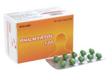 Philmyrtol 120 Thuốc Philmyrtol 120 - SĐK VD-33113-19