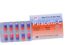 Piracefti-C Thuốc Piracefti-C - SĐK VD15704-11