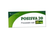 Posisva 20 Thuốc Posisva 20 - SĐK VD-27947-17