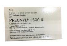 Pregnyl 1500 Thuốc Pregnyl 1500 - SĐK VN-6964-02