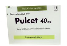 Pulcet 40mg Thuốc Pulcet 40mg - SĐK VN-16167-13