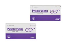 Pyfaclor 250mg Thuốc Pyfaclor 250mg - SĐK VD-24448-16