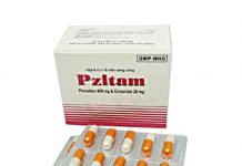 Pzitam Thuốc Pzitam - SĐK VD-33179-19