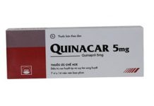 Quinacar 5 Thuốc Quinacar 5 - SĐK VD-22613-15