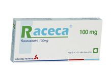 Raceca 100mg Thuốc Raceca 100mg - SĐK VD-24997-16
