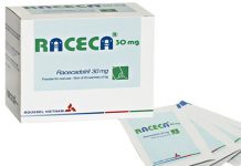 Raceca 30mg Thuốc Raceca 30mg - SĐK VD-24508-16