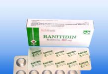 RaniTidin 300mg Thuốc RaniTidin 300mg - SĐK VNB-1948-04