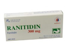 Ranitidin 300 mg Thuốc Ranitidin 300 mg - SĐK VD-24488-16