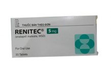 Renitec 5mg Thuốc Renitec 5mg - SĐK VN-19708-16
