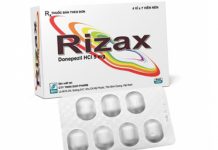 Rizax Thuốc Rizax - SĐK VD-30347-18