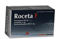 Roceta f Thuốc Roceta f - SĐK VD-23911-15