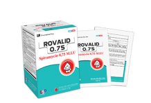Rovalid 0.75 MIU Thuốc Rovalid 0.75 MIU - SĐK VD-11544-10