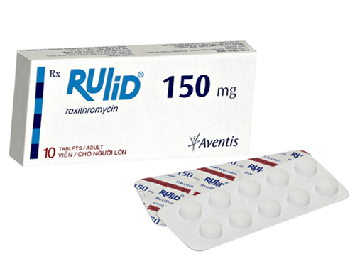 Rulid 150mg - SĐK VD-22315-15 Thuốc Rulid 150mg - SĐK VD-22315-15