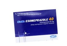 SaVi Esomeprazole 40 Thuốc SaVi Esomeprazole 40 - SĐK VD-28032-17