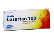 SaVi Losartan 100 Thuốc SaVi Losartan 100 - SĐK VD-27048-17