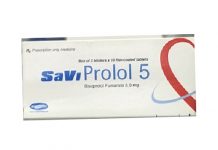 SaVi Prolol 5 Thuốc SaVi Prolol 5 - SĐK VD-23656-15