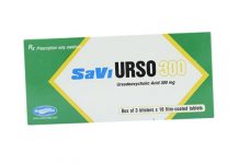 SaVi Urso 300 Thuốc SaVi Urso 300 - SĐK VD-23009-15
