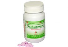 Salbutamol 2mg Thuốc Salbutamol 2mg - SĐK VD-33810-19