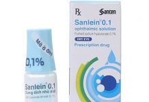 Sanlein 01 Thuốc Sanlein 01 - SĐK VN-6729-02