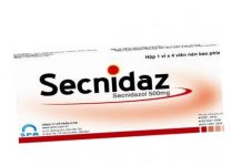Secnidaz Thuốc Secnidaz - SĐK VD-21010-14