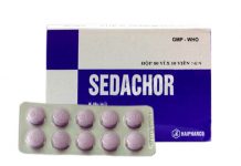 Sedachor Thuốc Sedachor - SĐK V1033-H12-05