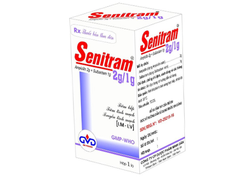 Thuốc Senitram 2g/1g - SĐK VD-25215-16