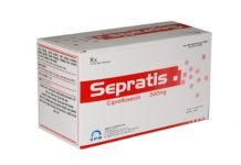 Sepratis Thuốc Sepratis - SĐK VD-21972-14