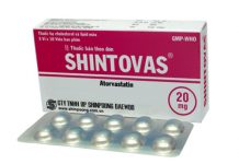 Shintovas 20mg Thuốc Shintovas 20mg - SĐK VD-19681-13