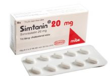 Simtanin 20 mg Thuốc Simtanin 20 mg - SĐK VD-25976-16