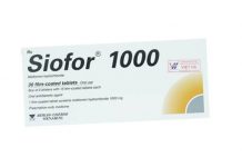 Siofor 1000 Thuốc Siofor 1000 - SĐK VN-14924-12