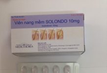 Solondo 10mg Thuốc Solondo 10mg - SĐK VN-15026-12