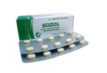 Sozol Gastro-resistant tablet Thuốc Sozol Gastro-resistant tablet - SĐK VN-17908-14