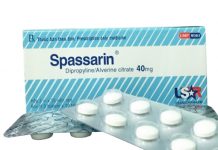 Spassarin Thuốc Spassarin - SĐK VD-21800-14